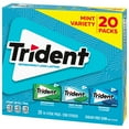thumbnail image 8 of Trident Mint Variety Pack Sugar Free Gum 14 pcs., 20 pk., 8 of 12