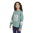 thumbnail image 2 of Champion Girls Oversized Pullover Crewneck, 2 of 7