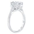 thumbnail image 2 of 2.46 CT.T.W. Moval & Half Moon Cut Lab Created Diamond Ring in 18K Gold, 2 of 10