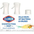 thumbnail image 1 of Clorox Multisurface Disinfecting Mist, Lemongrass Mandarin 2 x 16 oz. trigger + 16 oz. refill, 1 of 13