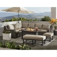 thumbnail image 1 of Member's Mark Athena 7-Piece Sectional with Firepit, 1 of 8