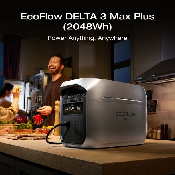 EcoFlow Delta 3 Max Plus with Wheels - Samsclub.com