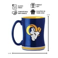 thumbnail image 3 of Logo Brands Los Angeles Rams 14oz Relief Mug Set, 3 of 5