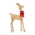 thumbnail image 6 of Member's Mark Pre-Lit Twisted Foil Deer Family, Set of 3, 6 of 7
