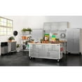 thumbnail image 20 of Seville Classics UltraHD 6-Piece Steel Garage Cabinet Storage Set With Rolling Workbench, 12' Wide, 20 of 22