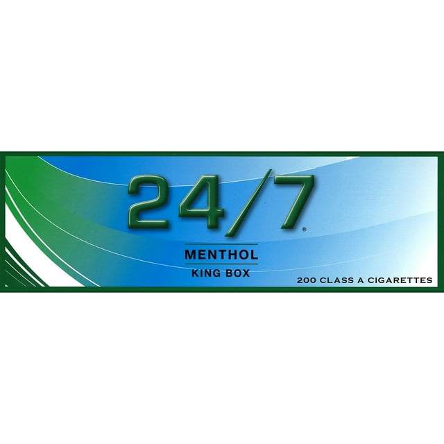 24/7 Menthol Kings Box 20 ct., 10 pk.