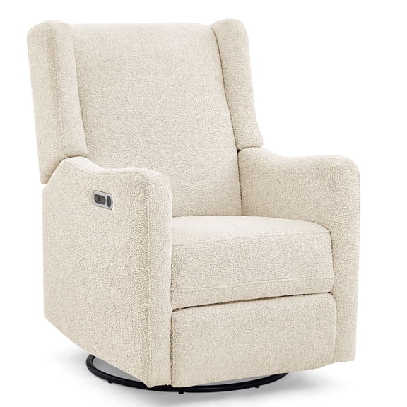 Delta Children Marley Electronic Power Recliner and Swivel Glider, Choose Color