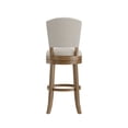 thumbnail image 7 of HH2 Home Santa Clara II Wood and Upholstered Swivel Bar Stool or Counter Stool, 7 of 7