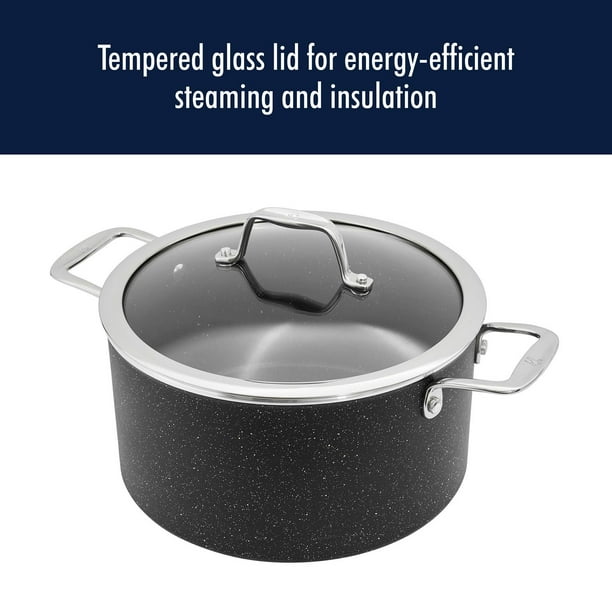 Henckels Capri Notte 10-Piece Nonstick Granitium Cookware Set