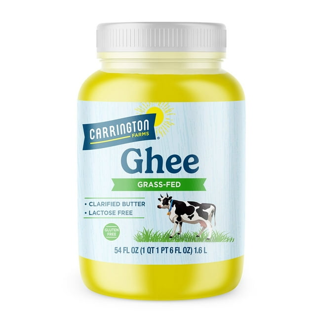 Carrington Farms Ghee, Clarified Butter, 54 oz.