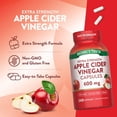 thumbnail image 3 of Nature's Truth Apple Cider Vinegar 600 mg Extra Strength Capsules, 240 ct., 3 of 7
