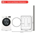 thumbnail image 5 of LG 5.0 cu. ft. Ultra Large Capacity Front Load Washer with TurboWash, 5 of 13