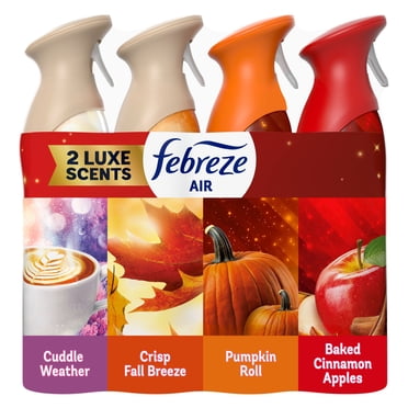 Febreze Air Mist Air Freshener Spray, Fall Mixed Scent, 4ct., 32.4 oz.