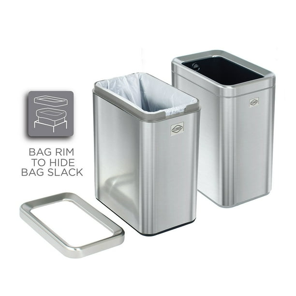 Clorox Slim Open Top Anti-Microbial Odor Protection 2.6 Gallon