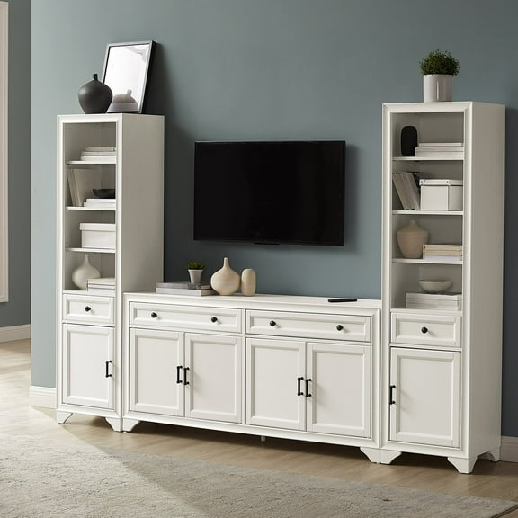 Crosley Furniture Tara 3-Piece Entertainment Set, Assorted Colors