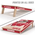 thumbnail image 2 of YouTheFan Wisconsin Badgers 2'x4' Cornhole Board Set, 2 of 6