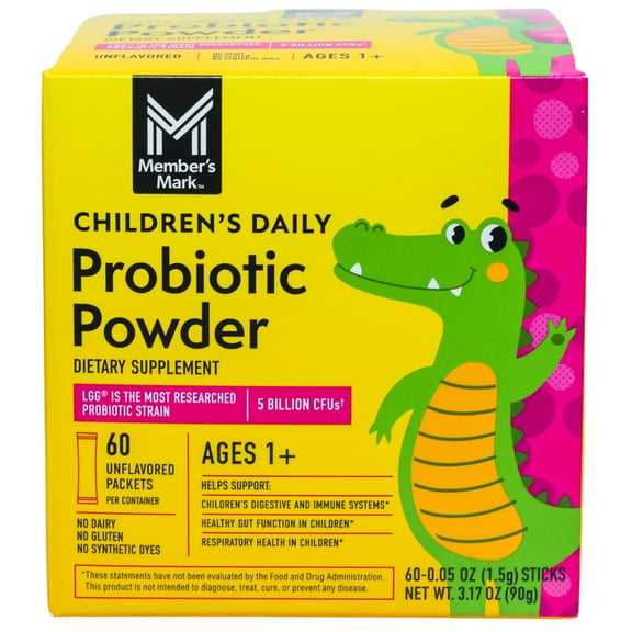 Member's Mark Children's Daily Probiotic Powder, 60 ct.