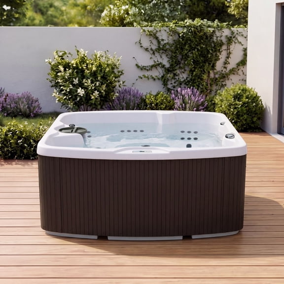 Lifesmart Leganza 6-Person 90-Jet Spa with Lounge Seating