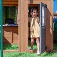 thumbnail image 9 of KidKraft Horizon Lookout Wooden Outdoor Swing Set, 9 of 17