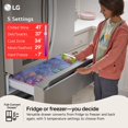 thumbnail image 8 of LG 29 cu.ft. 4-Door French Door Refrigerator, Full-Convert Drawer, 8 of 16