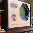 thumbnail image 2 of YouTheFan MLB 25-Layer Stadium View 3D Wall Art, 2 of 5