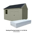 thumbnail image 5 of Handy Home Products Sonata 12' x 10' Outdoor Wood Shed, Choose Installation, 5 of 15
