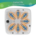 thumbnail image 4 of Lifesmart LS700DX 7-Person 90-Jet Spa with Waterfall, 4 of 10