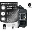 thumbnail image 2 of 2,400 / 2,000 DieHard Gasoline Powered Inverter Generator w/ CO Alert, 2 of 11