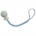 thumbnail image 3 of Tiny Teethers Designs, Signature Silicone Baby Beaded Pacifier Clip Teether, Marble and Rose, 2 pk., 3 of 7