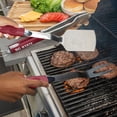 thumbnail image 2 of HBCU 3-Piece Stainless Steel Grill Set, Assorted Teams, 2 of 5
