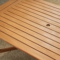 thumbnail image 4 of Member's Mark Catalina Teak Dining Set with Sunbrella Fabric, 7pc, 4 of 8
