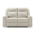 thumbnail image 18 of Rhodes 3-Piece Leather Manual Reclining Set, Assorted Colors, 18 of 23