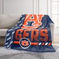 thumbnail image 2 of Logo Brands Auburn Tigers 60"x70" Super Plush Blanket, 2 of 7