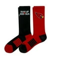 thumbnail image 2 of Arizona Cardinals Adult 2-Pack Crew Socks, 2 of 3