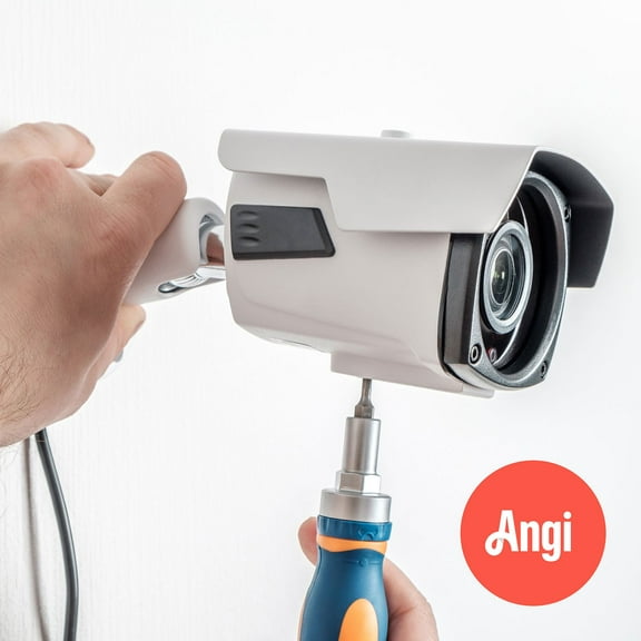 Angi Wired Security Camera System Installation