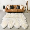 thumbnail image 4 of 100% Genuine Silky Sheepskin Rug - 5'10"x7'2", 4 of 6