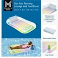 thumbnail image 11 of Member's Mark Inflatable Sun Tub Tanning Pool Float, 11 of 11