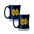 thumbnail image 1 of Logo Brands Notre Dame Fighting Irish 14oz Relief Mug Set, 1 of 5