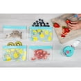 thumbnail image 5 of Ello 12-Pack Plastic Reusable Food Storage Bags, Summer Fruits, 5 of 6