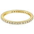 thumbnail image 2 of Round Cut Diamond Eternity Band in 14K Gold, 2 of 5