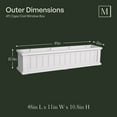 thumbnail image 4 of Mayne Cape Cod Window Box, Choose Size, 4 of 10