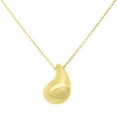 thumbnail image 1 of Teardrop Pendant Necklace in 14K Gold, 1 of 5