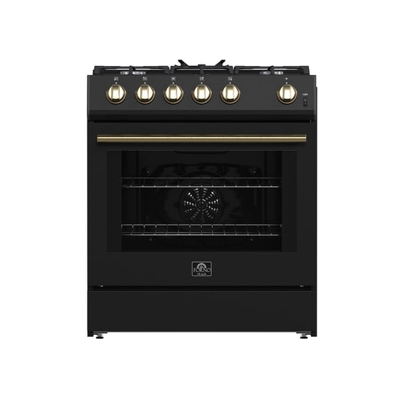 Leonardo Espresso 30" Stainless Steel Gas Range
