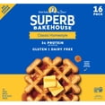 thumbnail image 1 of Superb Bakehouse Classic Homestyle Waffles, Gluten and Dairy Free, Frozen,33.8 oz., 16 ct., 1 of 6
