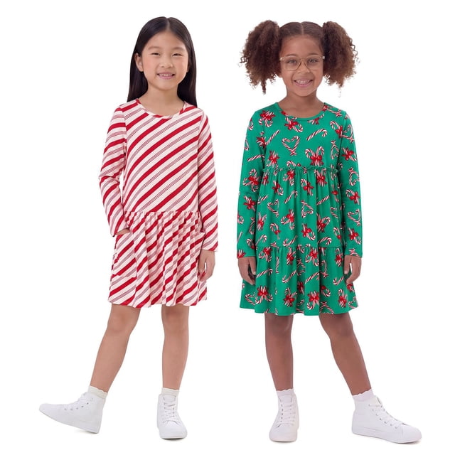 Member's Mark Girls 2-Pack Knit Dress