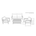 thumbnail image 6 of Member's Mark Vista Seating Set with Sunbrella Fabric, 4pc, 6 of 12