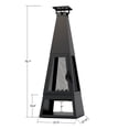 thumbnail image 6 of Member's Mark Wood-Burning Chiminea Fire Pit, 6 of 6