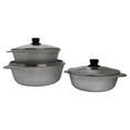 thumbnail image 3 of Imusa 3-Piece Cast Aluminum Caldero Set (3.2Qt, 4.2Qt, 6.7Qt), 3 of 6