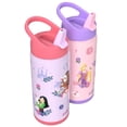 thumbnail image 3 of Zak Designs 14oz Double Wall Stainless Steel Siply Clutch Water Bottle, 2-Pack, 3 of 8