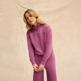 thumbnail image 6 of Champion Women's Air Layer Ribbed Quarter-Zip Pullover, 6 of 8